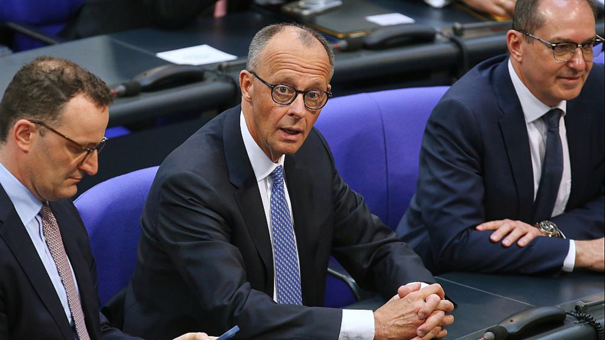 Jens Spahn, Friedrich Merz, Alexander Dobrindt am 06.05.2025 - Foto: über dts Nachrichtenagentur