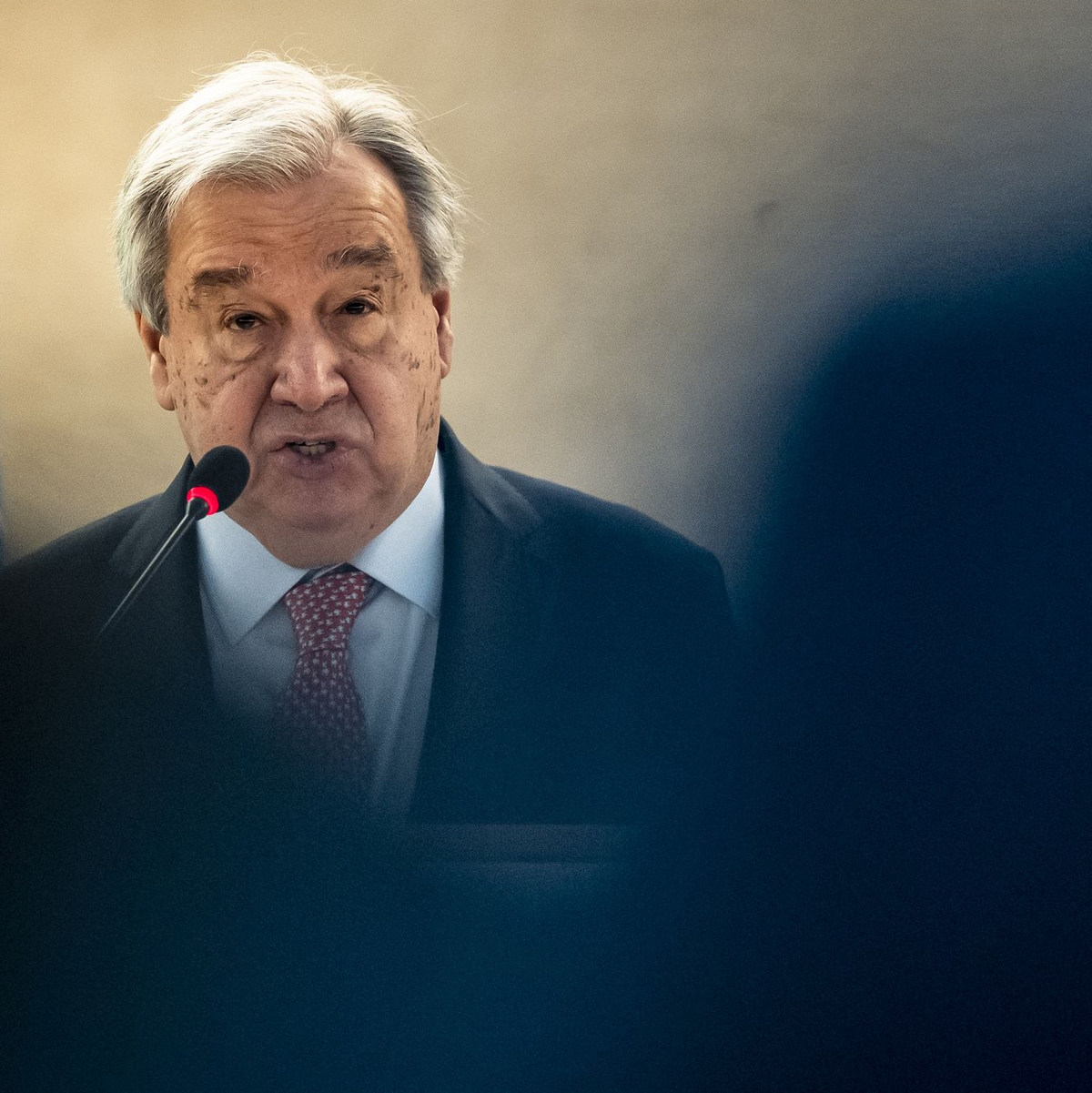 UN-Generalsekretär Antonio Guterres äußerte Sorge.  - Foto: Til Buergy/KEYSTONE/dpa