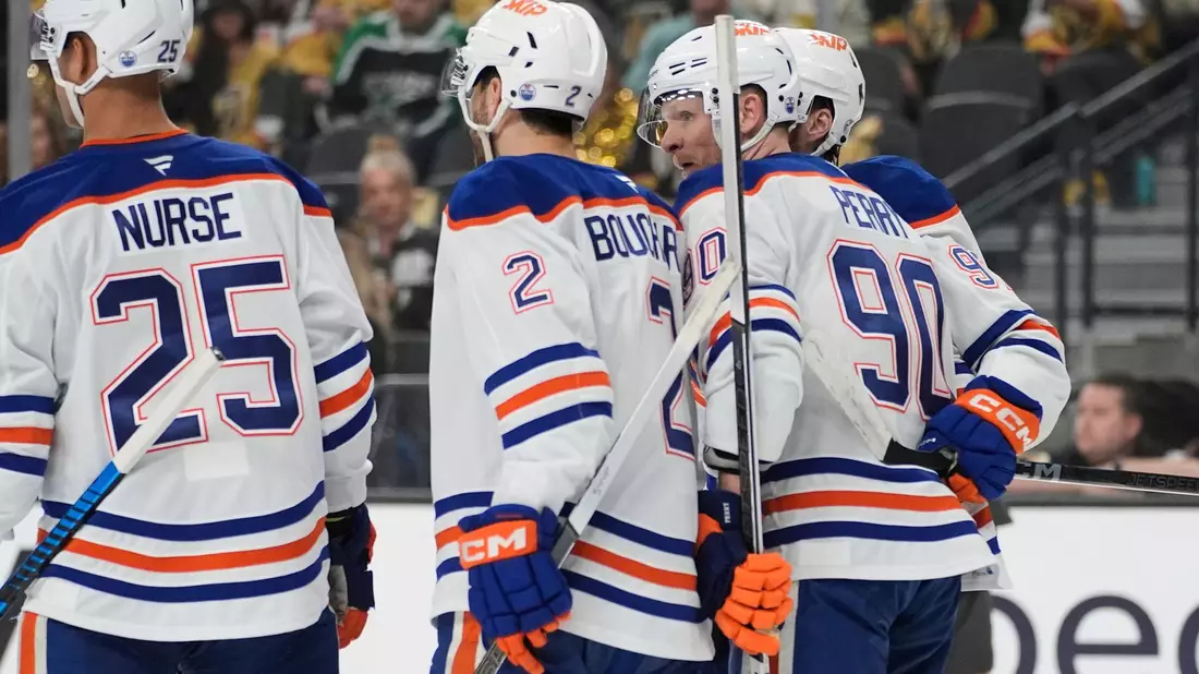 Die Oilers erzielten vier Treffer in Las Vegas - das reichte zum Sieg. - Bild: John Locher/AP/dpa