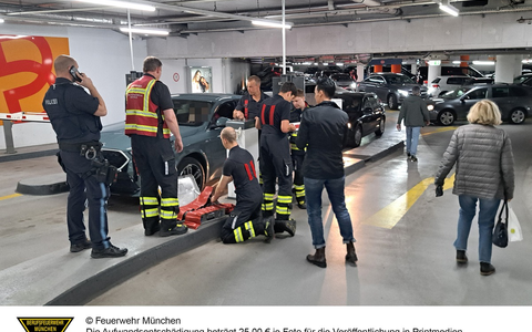 FW-M: In Parkhaus eingeschlossen (Innenstadt) - Foto: presseportal.de