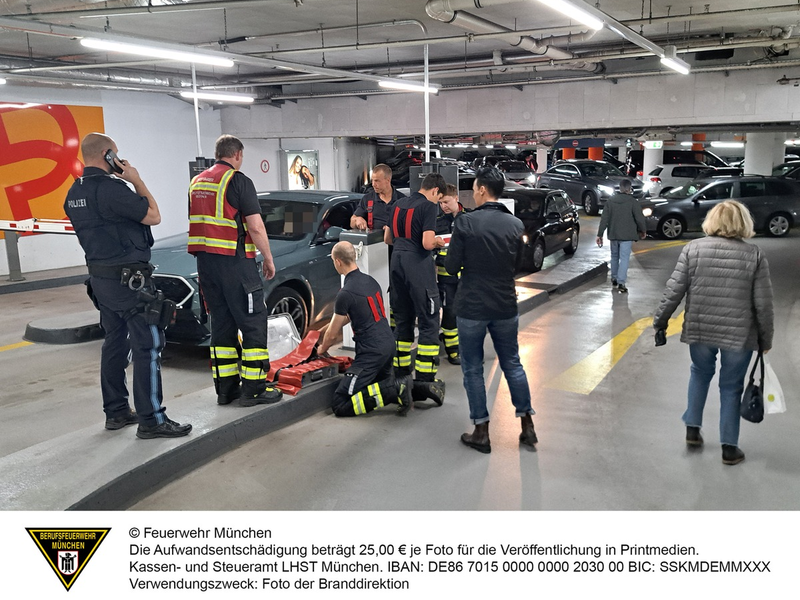 FW-M: In Parkhaus eingeschlossen (Innenstadt) - Foto: presseportal.de
