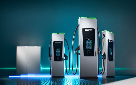 HEIDELBERG/Amperfied stellt neue DC-Schnellladelösung mit umfangreichen Serviceangebot vor: Dynamische Leis-tungsverteilung und hohe Verfügbarkeit im Fokus - Foto: presseportal.de