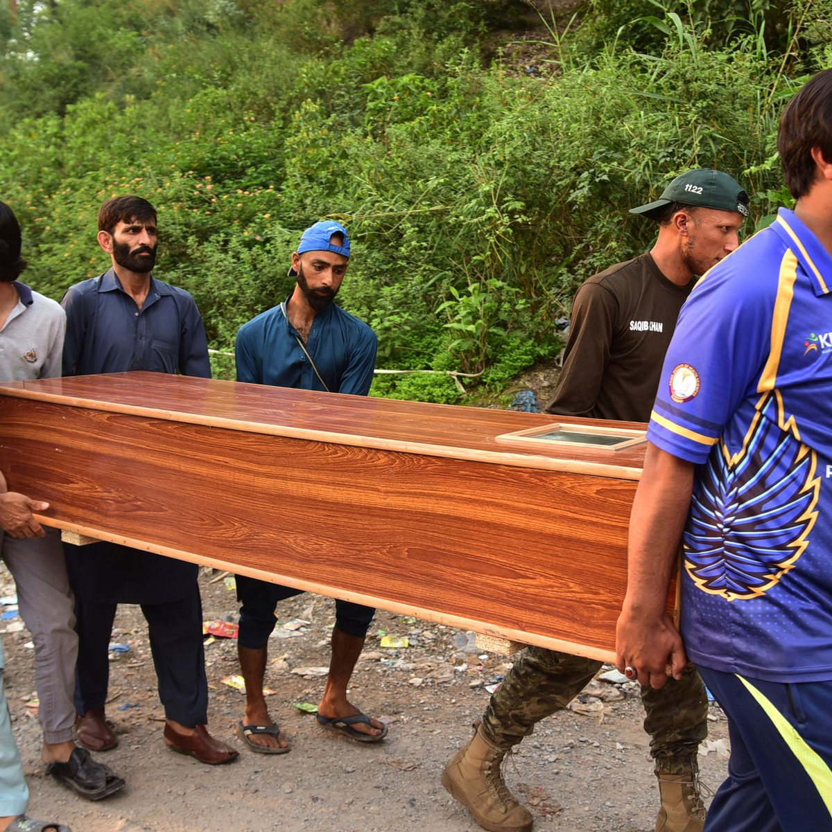 Bei den indischen Angriffen wurden laut Pakistan 26 Menschen getötet. - Foto: M.D. Mughal/AP/dpa