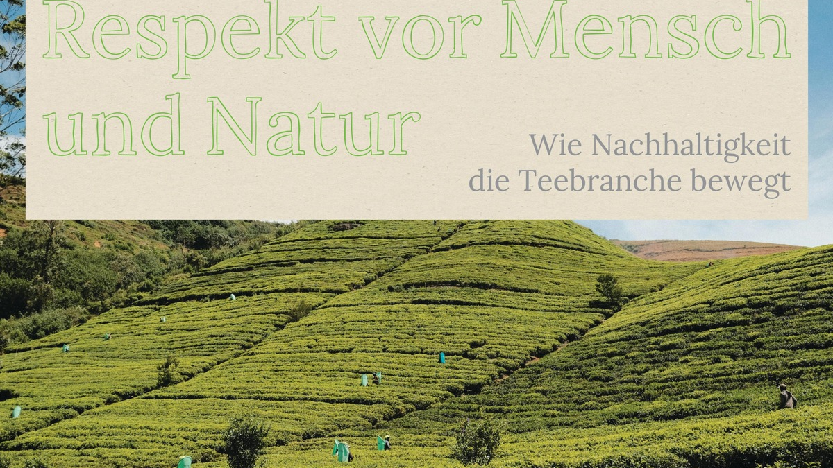 Respekt vor Mensch und Natur - Deutscher Tee & Kräutertee Verband veröffentlicht Umfrageergebnisse und Praxisbeispiele zum Nachhaltigkeitsmanagement der Branche - Foto: presseportal.de
