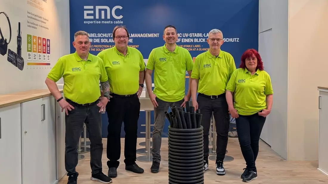 EMC-direct auf der Intersolar 2025: Höchste Qualität und Nachhaltigkeit für wirtschaftliche Photovoltaik-Projekte - Bild: presseportal.de