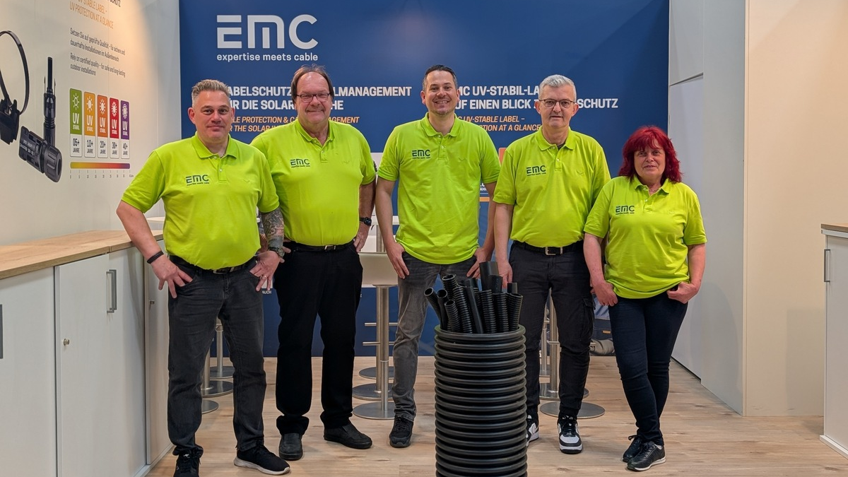 EMC-direct auf der Intersolar 2025: Höchste Qualität und Nachhaltigkeit für wirtschaftliche Photovoltaik-Projekte - Foto: presseportal.de