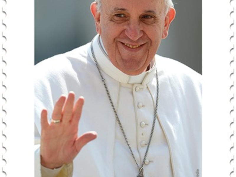 Österreichische Post gibt Briefmarke zum Gedenken an Papst Franziskus heraus - Foto: presseportal.de