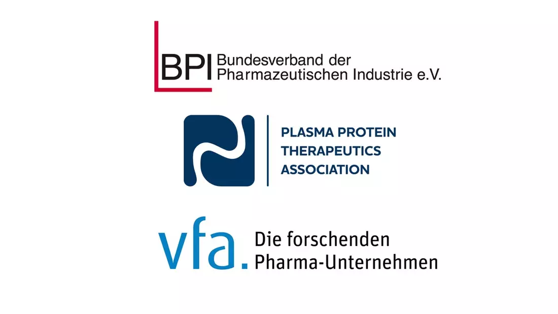 Gemeinsame Pressemitteilung von BPI, PPTA und vfa: Dringender Handlungsbedarf bei der Versorgung mit Blutplasmaprodukten - Bild: presseportal.de