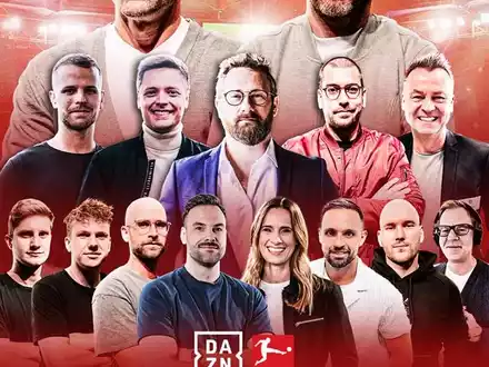 DAZN präsentiert das Team für die Bundesliga-Konferenz: Ab der kommenden Saison erstmals nur auf DAZN - Foto: presseportal.de