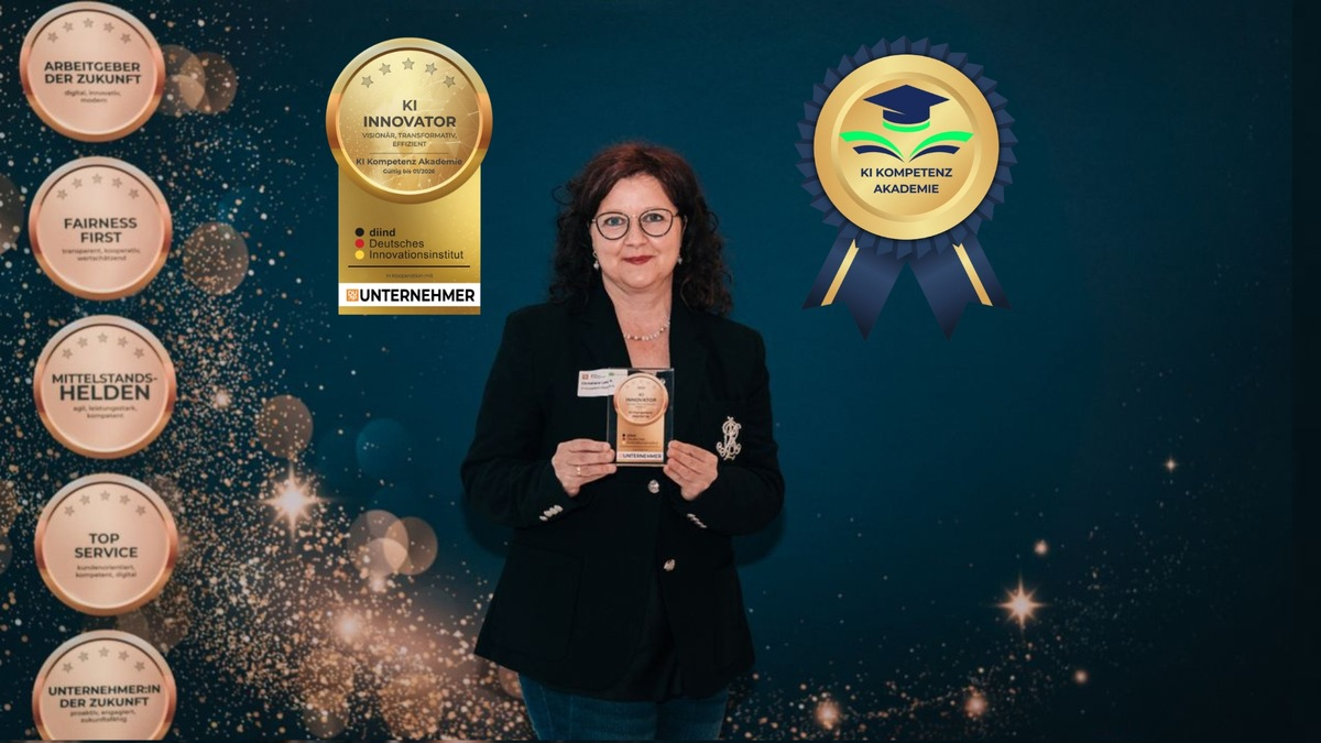 KI Kompetenz Akademie erhält Auszeichnung 