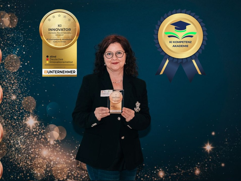 KI Kompetenz Akademie erhält Auszeichnung KI Innovator 2025 vom Deutschen Innovationsinstitut diind - Foto: presseportal.de