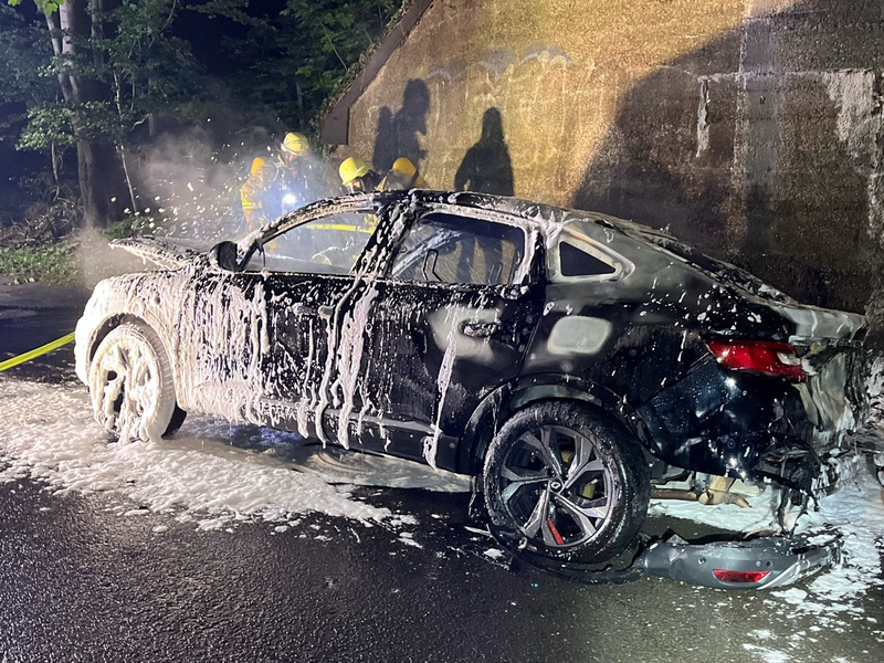 POL-DU: Obermarxloh: Autobrand - Zeugensuche - Foto: presseportal.de