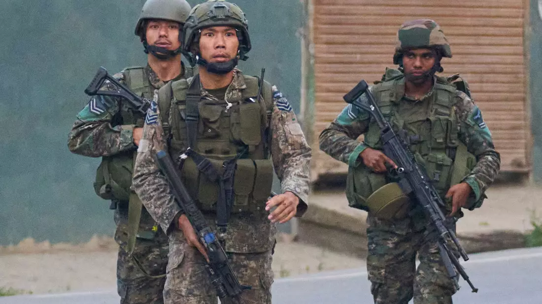 Spannungen zwischen Indien und Pakistan. - Bild: Dar Yasin/AP/dpa