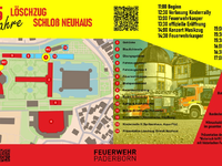 FW Paderborn: 150 Jahre Freiwillige Feuerwehr Paderborn 125 Jahre Feuerwehr in Schloß Neuhaus - Foto: presseportal.de