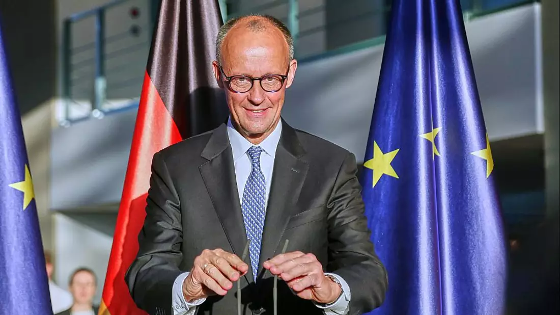 Friedrich Merz am 06.05.2025 - Bild: über dts Nachrichtenagentur