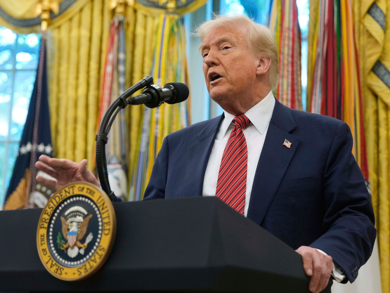 Trump will das Urteil anfechten. (Archivbild) - Foto: Mark Schiefelbein/AP/dpa