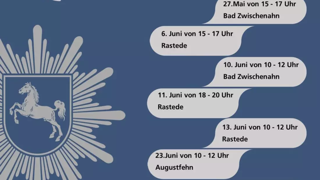 POL-OL: Polizei im Ammerland: Sicherheit erfahren - Eine informative Radtour mit der Polizei - Bild: presseportal.de