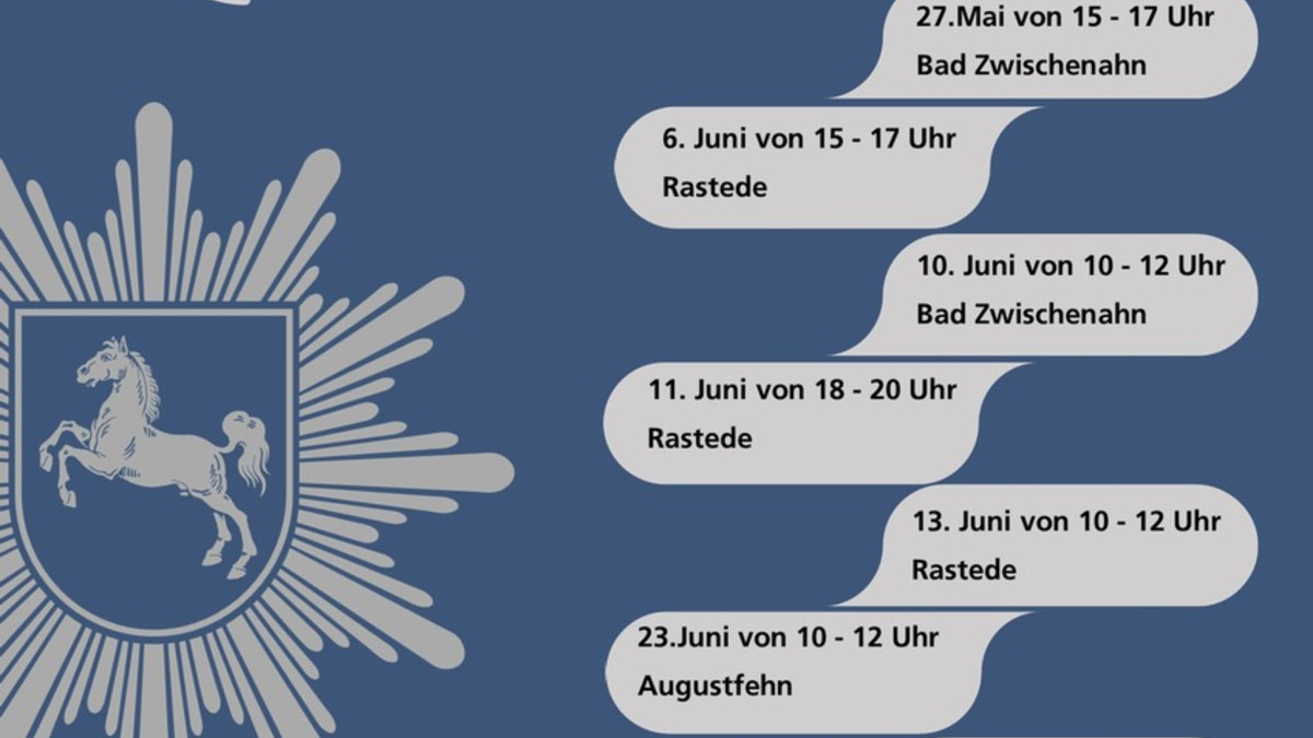 POL-OL: Polizei im Ammerland: Sicherheit erfahren - Eine informative Radtour mit der Polizei - Foto: presseportal.de