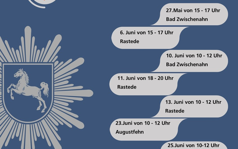 POL-OL: Polizei im Ammerland: Sicherheit erfahren - Eine informative Radtour mit der Polizei - Foto: presseportal.de