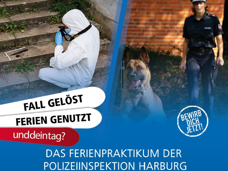 POL-WL: Polizei bietet erneut Kurzpraktika in den Sommer- und Herbstferien an - Anmeldungen ab sofort möglich - Foto: presseportal.de