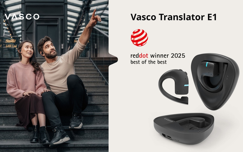 Vasco Translator E1 als Best of the Best ausgezeichnet / Neuer Übersetzungskopfhörer von Vasco gewinnt Red Dot Design Award - Foto: presseportal.de