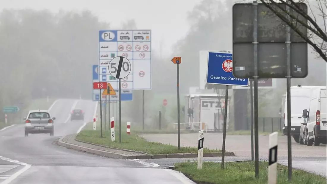 Grenze zwischen Polen und Deutschland (Archiv) - Bild: über dts Nachrichtenagentur