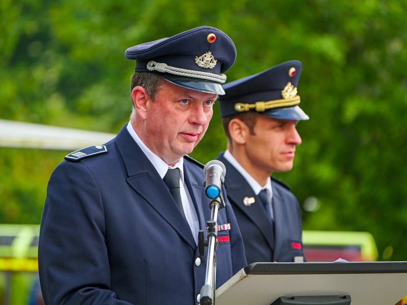 FW-PB: Feuerwehren aus dem Kreis Paderborn treffen sich zum Verbandstag im Paderborner Stadtteil Schloß Neuhaus / Ausrichter ist die Feuerwehr Paderborn, die ihr 150-jähriges Bestehen feiert - Foto: presseportal.de