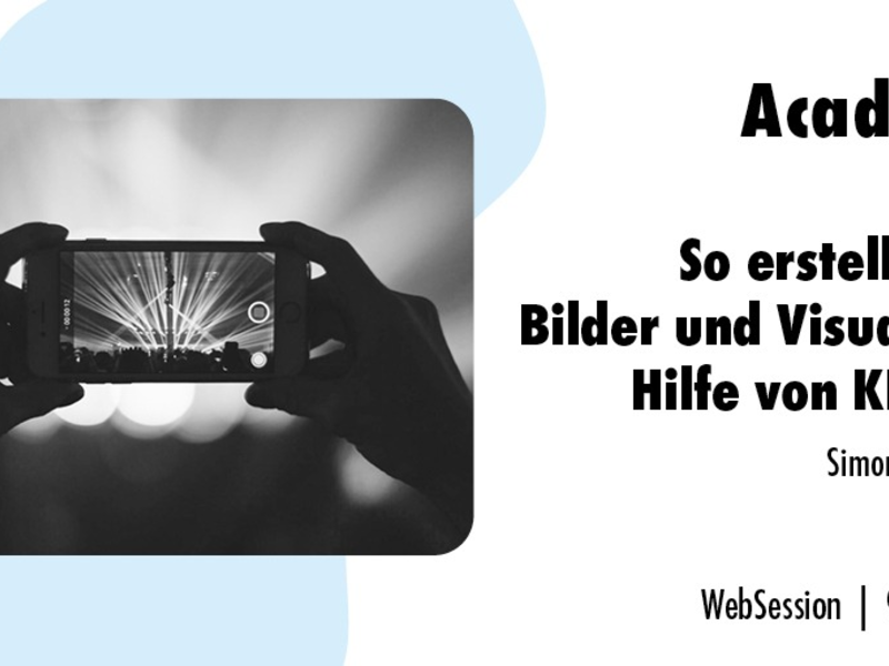 So erstellen Sie Bilder und Visuals mit Hilfe von KI-Tools / Ein Online-Seminar der news aktuell Academy - Foto: presseportal.de