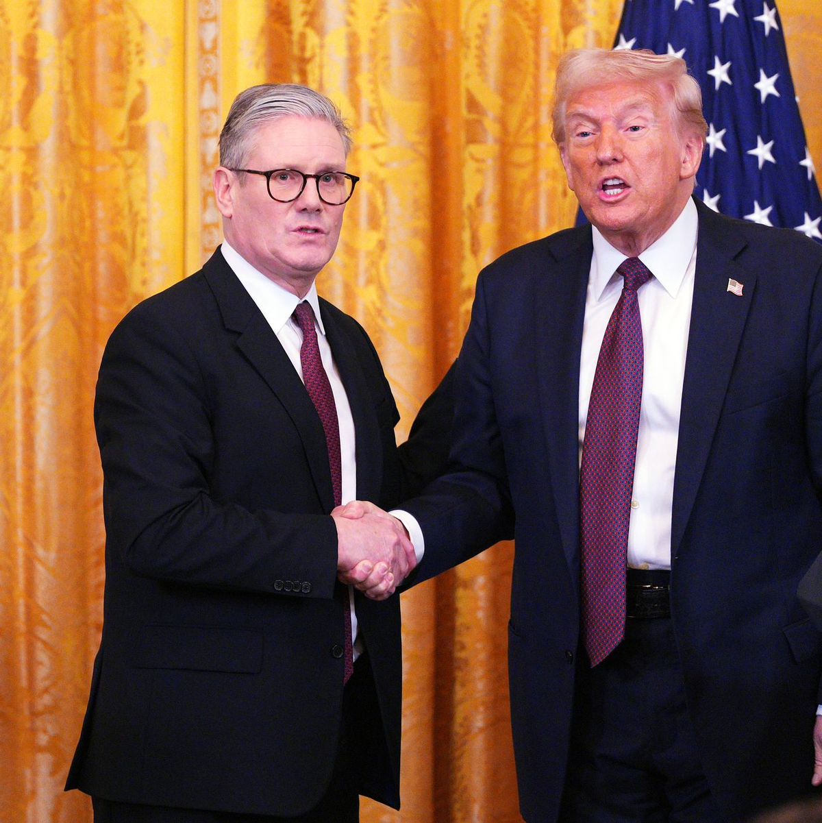 Für die USA ist der Handelsdeal mit Großbritannien der erste große seit Verhängung der Strafzölle. - Foto: Carl Court/Pool Getty Images North America/dpa