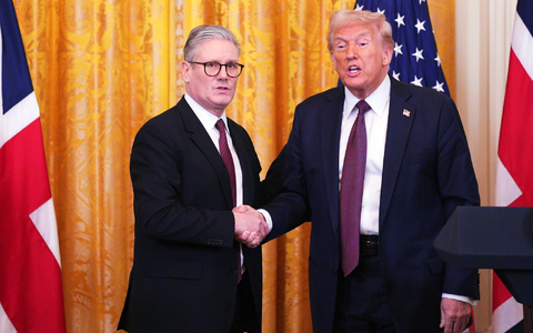 Für die USA ist der Handelsdeal mit Großbritannien der erste große seit Verhängung der Strafzölle. - Foto: Carl Court/Pool Getty Images North America/dpa