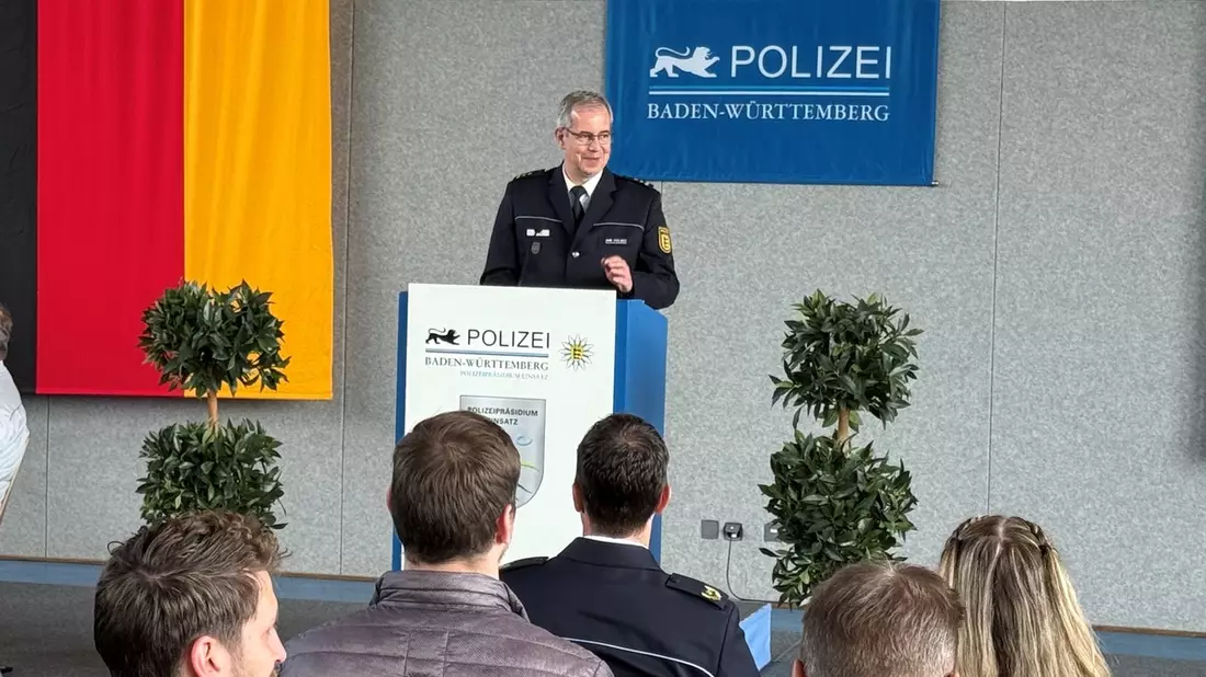 POL-Einsatz: Bereitschaftspolizeidirektion Bruchsal unter neuer Führung - Bild: presseportal.de