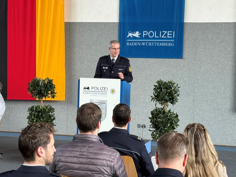 POL-Einsatz: Bereitschaftspolizeidirektion Bruchsal unter neuer Führung - Foto: presseportal.de