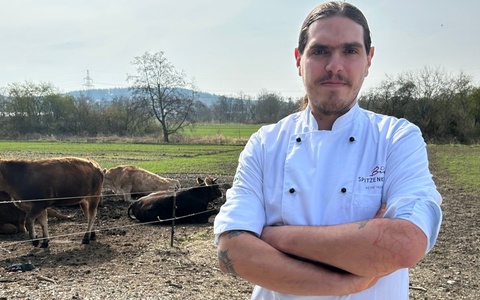 Niederbayern hat einen neuen BIOSpitzenkoch / Kevin Hufnagl vom Bio-Restaurant Land.Luft in Leberfing vertritt die Region künftig bei der Kochvereinigung der BIOSpitzenköche - Foto: presseportal.de