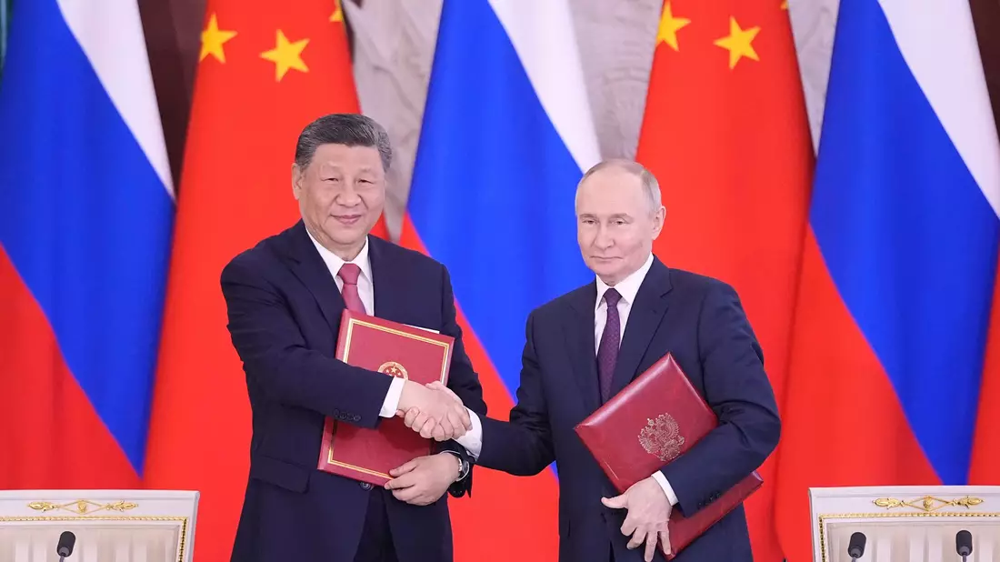 Moskau und China bleiben enge Partner. - Bild: Pavel Bednyakov/AP/dpa