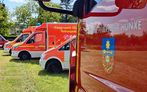 FW Hünxe: Gemeldeter Zimmerbrand, ein Kind vermisst - Foto: presseportal.de