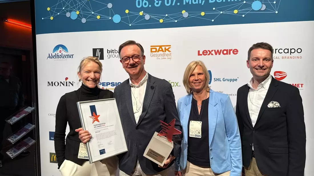 ISOTEC gewinnt Franchise Award 2025 / Anerkennung für exzellente Partnerschaft und nachhaltiges Wachstum - Bild: presseportal.de