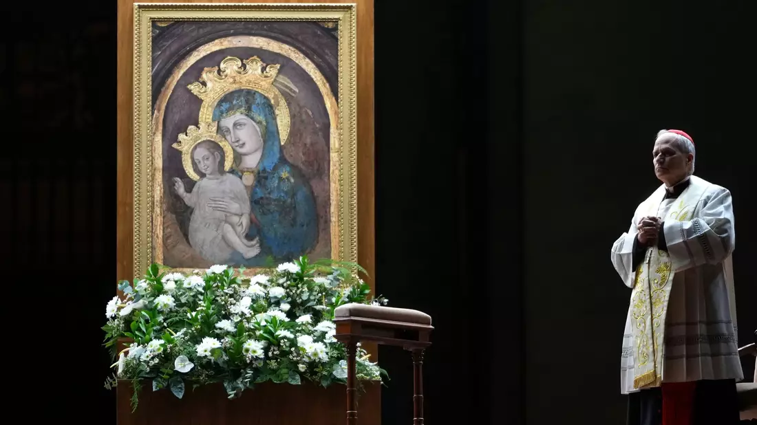 Der erste US-Amerikaner auf dem Stuhl Petri hat sich für den Papstnamen Leo XIV. entschieden. - Bild: Kirsty Wigglesworth/AP/dpa