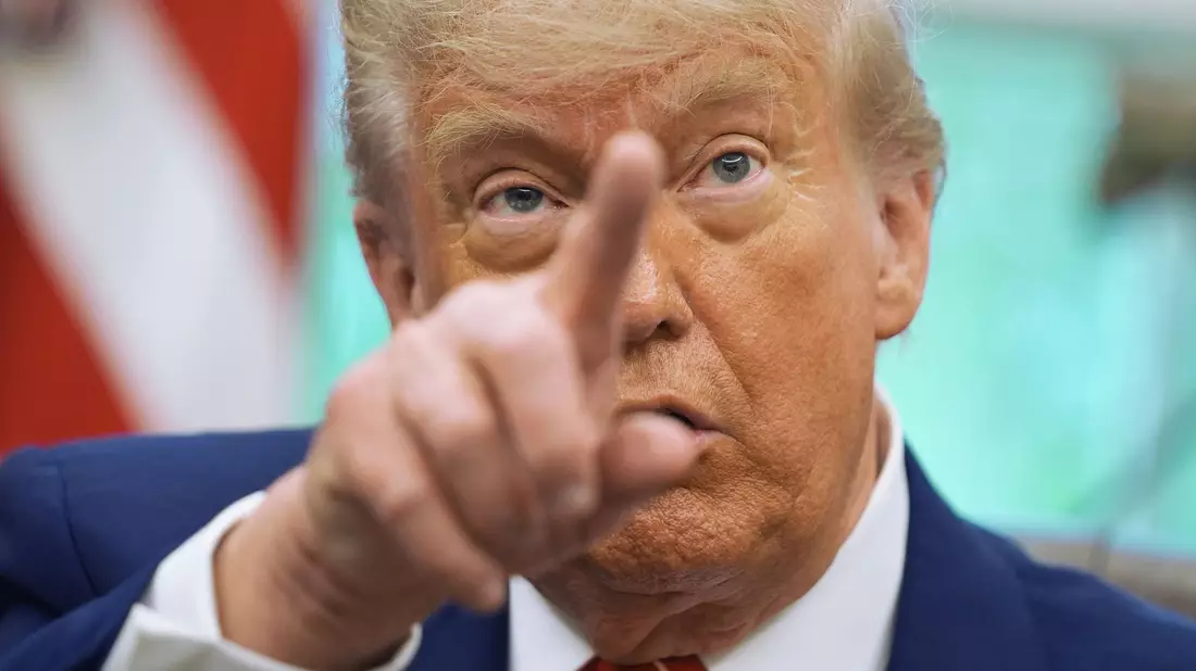 US-Präsident Trump gratuliert dem Papst.  - Bild: Evan Vucci/AP/dpa