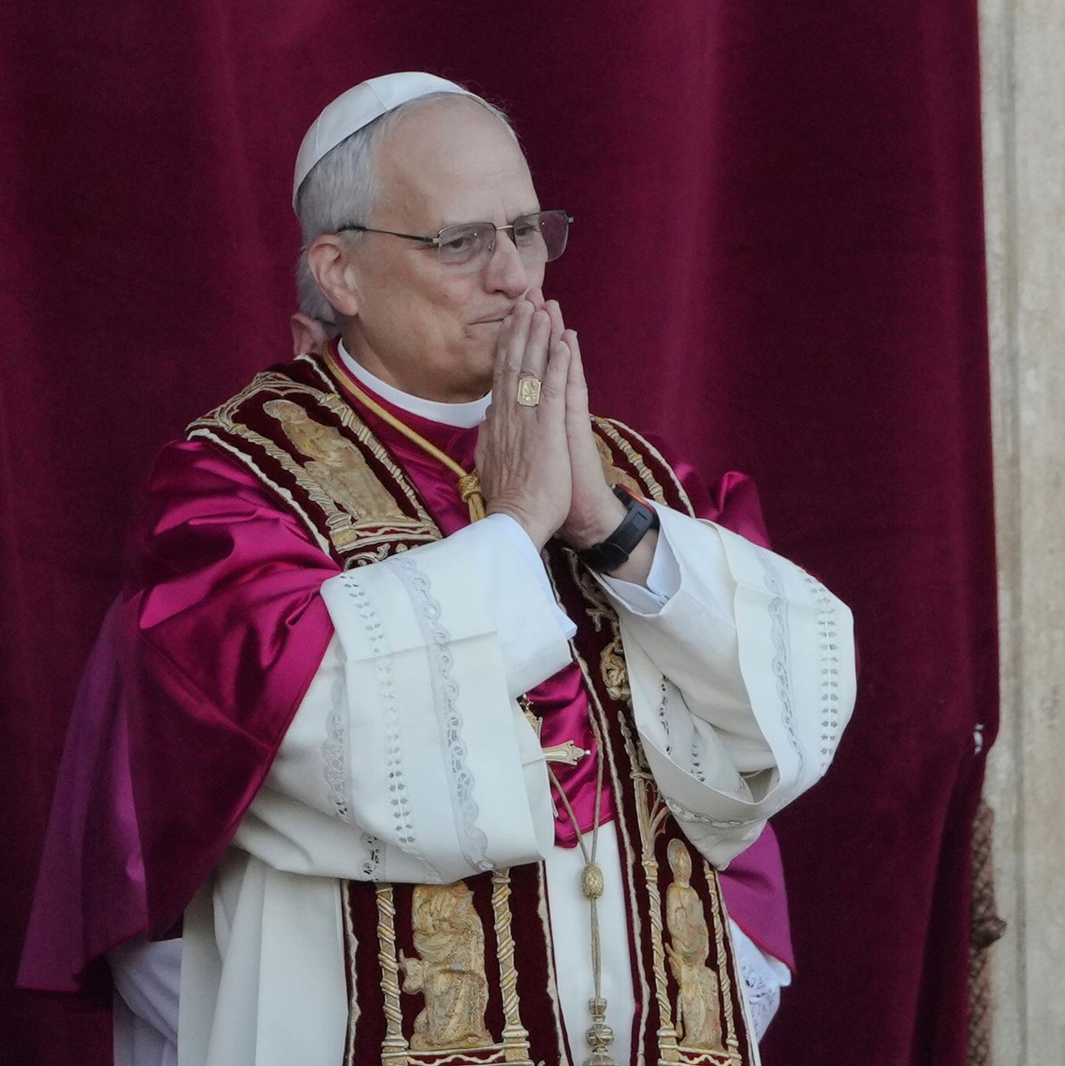 Prevost ist nun der 267. Papst in der Geschichte. - Foto: Markus Schreiber/AP/dpa