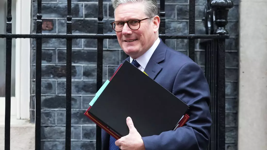 Keir Starmer kündigt Sanktionen gegen Russlands Schattenflotte an. (Archivbild) - Bild: Frank Augstein/AP/dpa