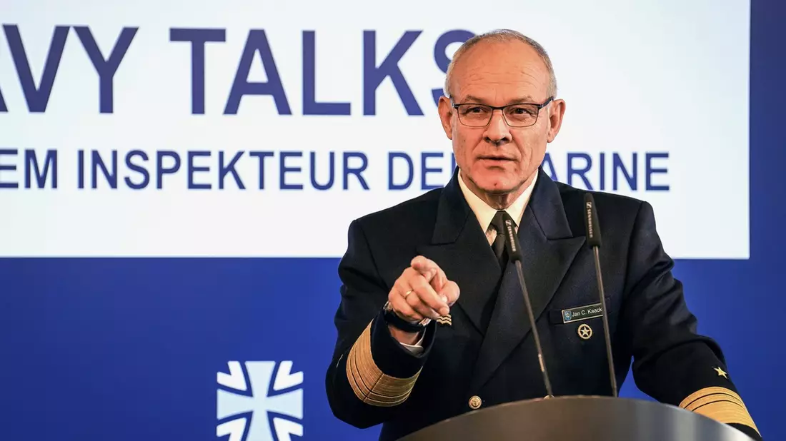 Navy Talks mit dem Inspekteur der Marine am 14.05.2025 in Berlin / Thema: Einblicke in den Kurs Marine - Bild: presseportal.de