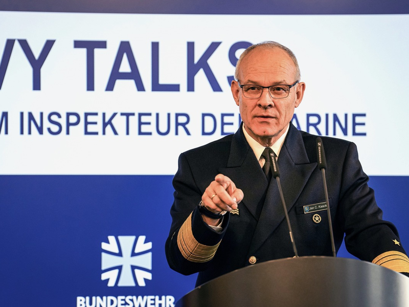 Navy Talks mit dem Inspekteur der Marine am 14.05.2025 in Berlin / Thema: Einblicke in den Kurs Marine - Foto: presseportal.de