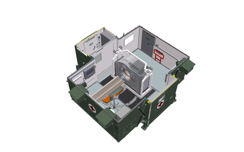 Material kommt an: Sanitätskräfte erhalten neue Container zur Diagnostik und Behandlung - Foto: presseportal.de Material kommt an: Sanitätskräfte erhalten neue Container zur Diagnostik und Behandlung - Foto: presseportal.de