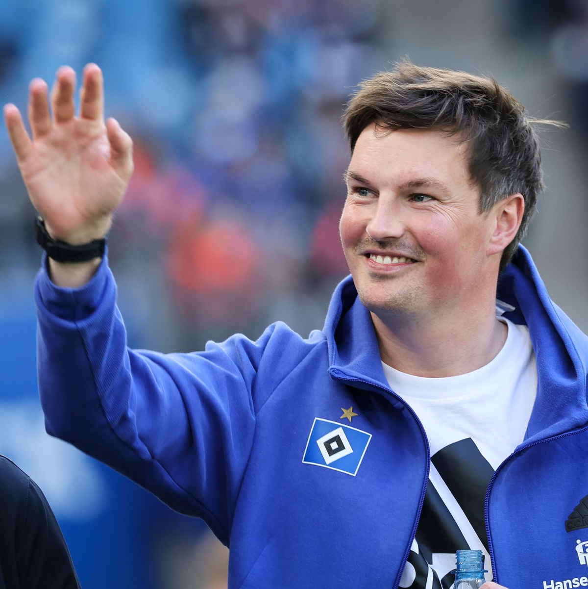 Vom Fan zum Aufstiegs-Held? HSV-Cheftrainer Merlin Polzin kann Großes schaffen.  - Foto: Christian Charisius/dpa