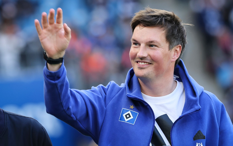 Vom Fan zum Aufstiegs-Held? HSV-Cheftrainer Merlin Polzin kann Großes schaffen.  - Foto: Christian Charisius/dpa