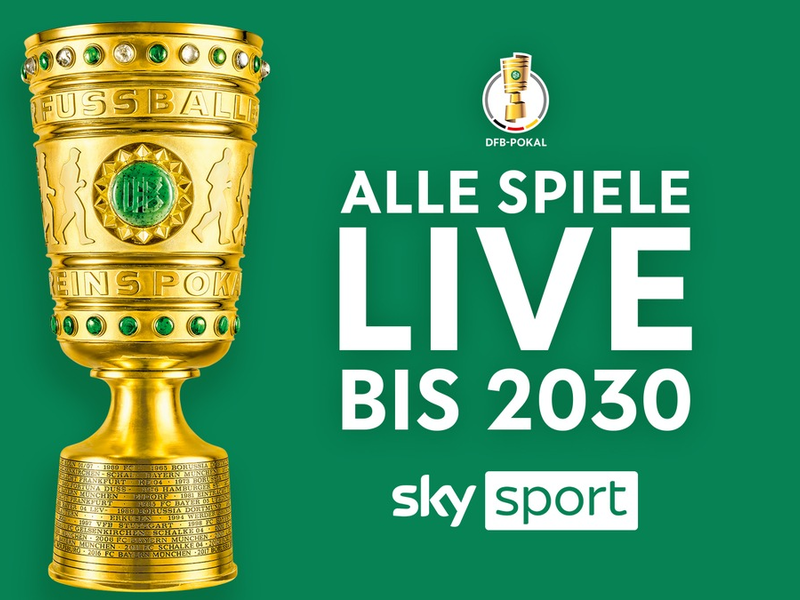 Sky Deutschland erwirbt die Live-Rechte für alle Spiele des DFB-Pokals bis 2030: alle Tore, alle Sensationen und der Traum von Berlin auch in Zukunft bei Sky Sport - Foto: presseportal.de