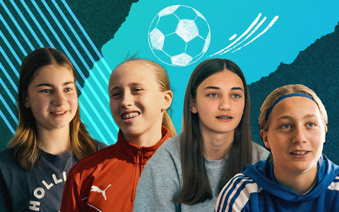 Kicken wie ein Mädchen ab 14. Mai 2025 bei KiKA / Nachwuchs-Fußballerinnen zeigen ihr Potential in Dokuserie - Foto: presseportal.de