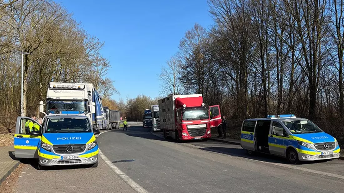 POL-ST: Kreis Steinfurt, Roadpol-Einsatz mit Lkw-Kontrollen, Beteiligung an landesweiter Aktionswoche - Bild: presseportal.de