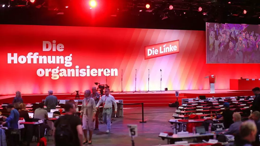 Linken-Parteitag am 09.05.2025 - Bild: über dts Nachrichtenagentur