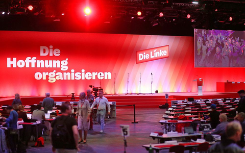 Linken-Parteitag am 09.05.2025 - Foto: über dts Nachrichtenagentur